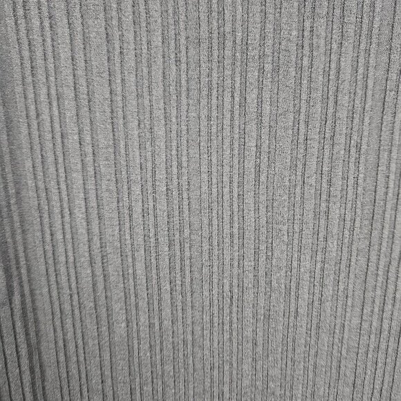 Womens Black Longline Open Front Cardigan Ribbed Texture & Pockets Size M Casual - Picture 9 of 11